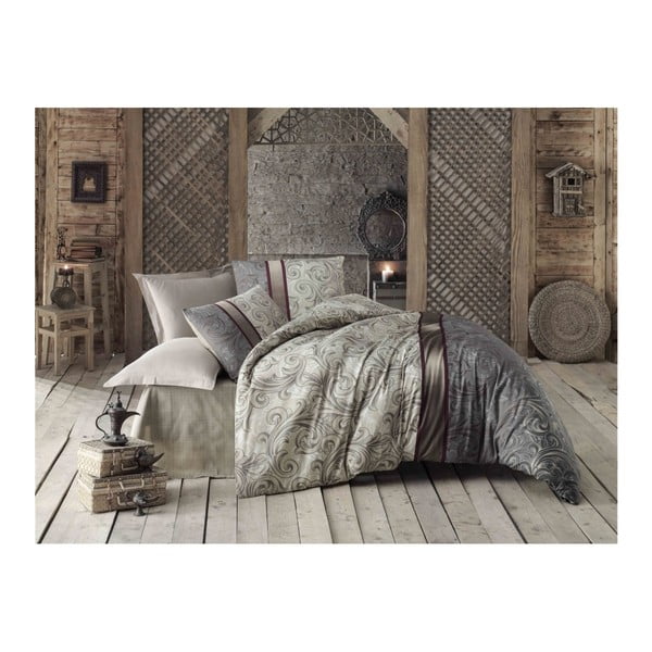 Спално бельо с чаршаф за единично легло Anu, 160 x 220 cm - Mijolnir