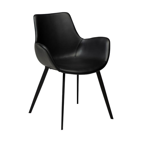 Черно кресло от изкуствена кожа DAN-FORM Дания Hype - DAN-FORM Denmark