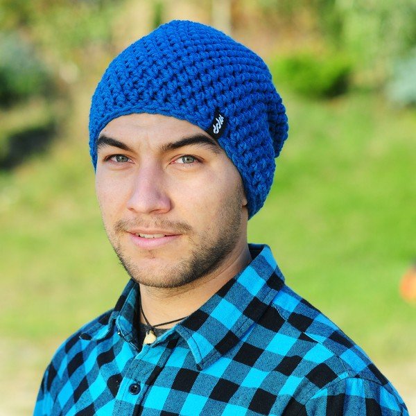 Čepice Rasta Blue