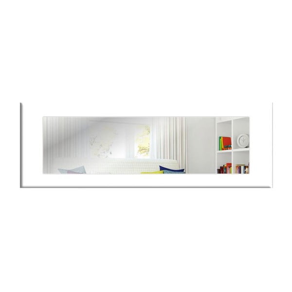 Стенно огледало с бяла рамка Eve, 120 x 40 cm - Oyo Concept
