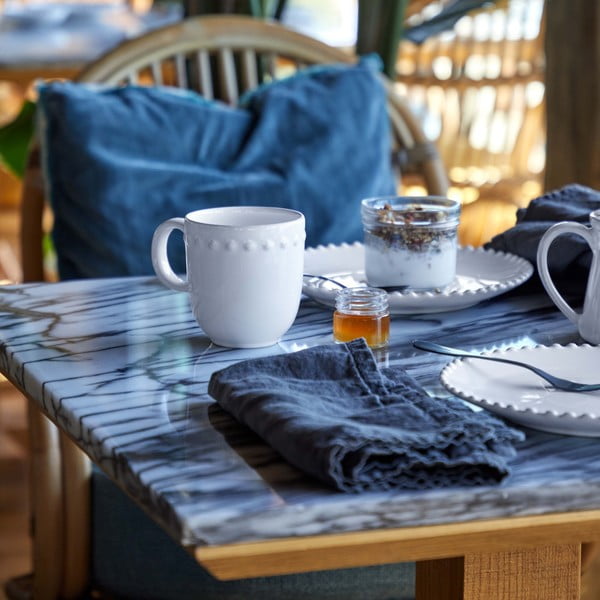 Бяла керамична чаша , 370 ml Pearl - Costa Nova-image-2