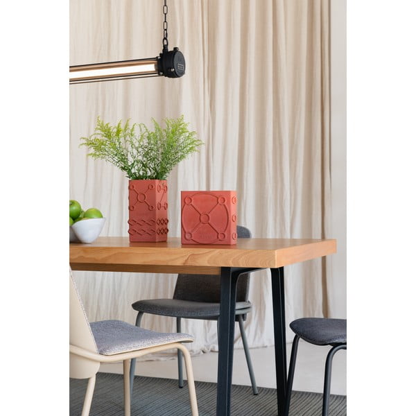 Оранжева бетонна ваза Graphic - Zuiver-image-2