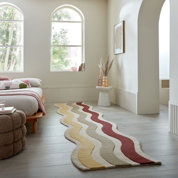 Ръчно изработена вълнена пътека 80x300 cm Cascade Wool – Flair Rugs-image-1
