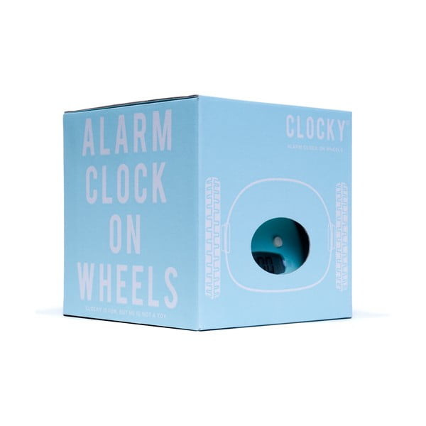 Clocky, budík na kolečkách, aqua-image-4