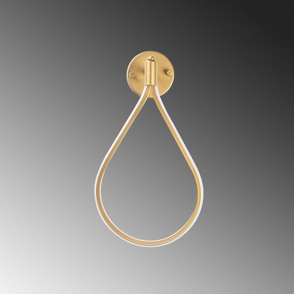 LED стенна лампа в златист цвят Damla – Opviq lights-image-1