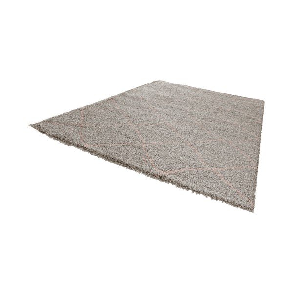 Šedý koberec Mint Rugs Allure Ronno Grey Rose, 80 x 150 cm-image-1
