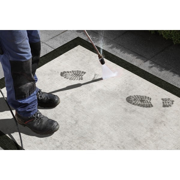 Черно-кремав килим за открито , 120 x 170 cm Panama - NORTHRUGS-image-2