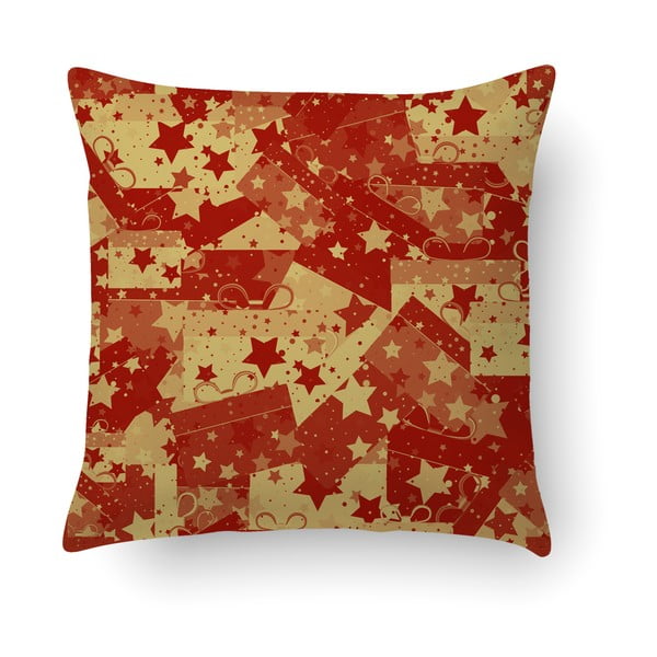 Червена възглавница Christmas Wrapers, 40 x 40 cm - Crido Consulting