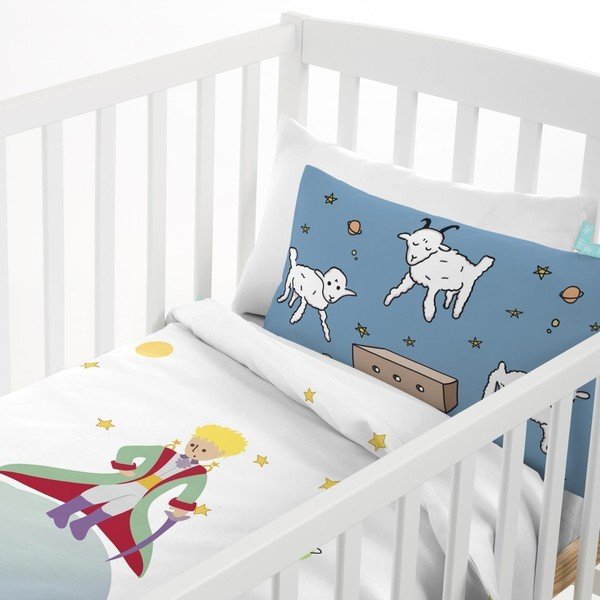 Детска памучна завивка и възглавница , 100 x 120 cm Le Petit Prince - Mr. Fox-image-1