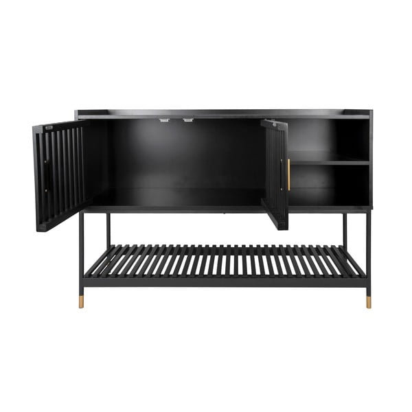 Чекмеджета от черен бор Marve, 120 x 80 cm - Leitmotiv-image-3