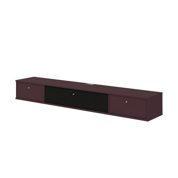 Виненочервена маса за телевизор Mistral 035 - Hammel Furniture-image-3