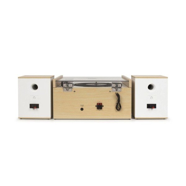 Грамофон в бяло и бежово Natural Switch II - Crosley-image-3