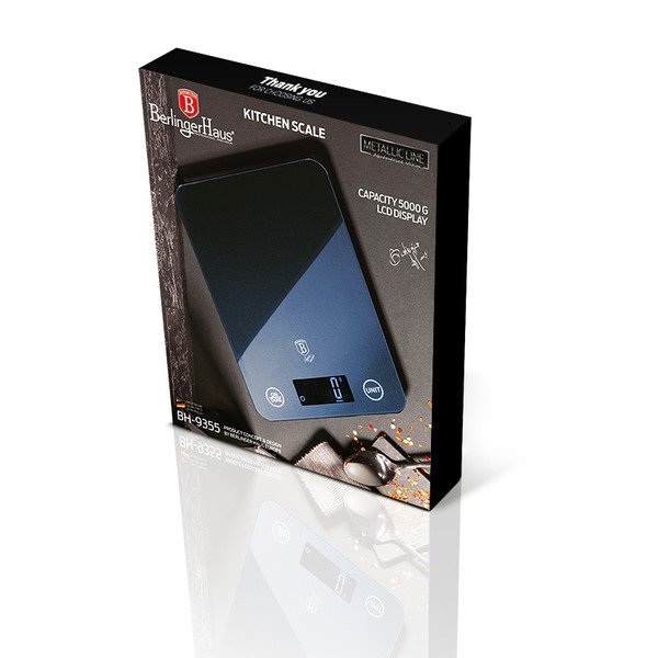 Кухненска везна Aquamarine Metallic Line - BerlingerHaus-image-3