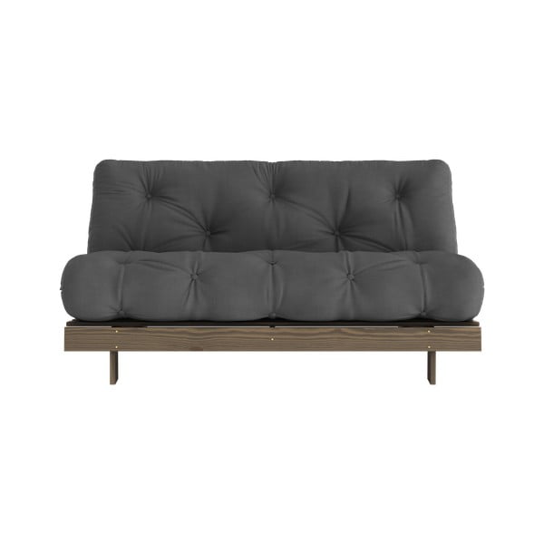 Черен разтегателен диван 160 cm Roots - Karup Design