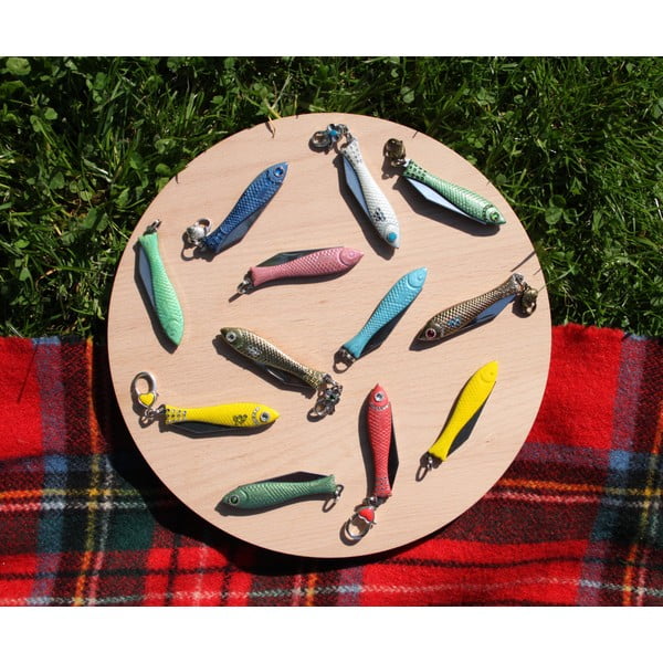 Světle modrý český nožík rybička v designu od Alexandry Dětinské-image-2