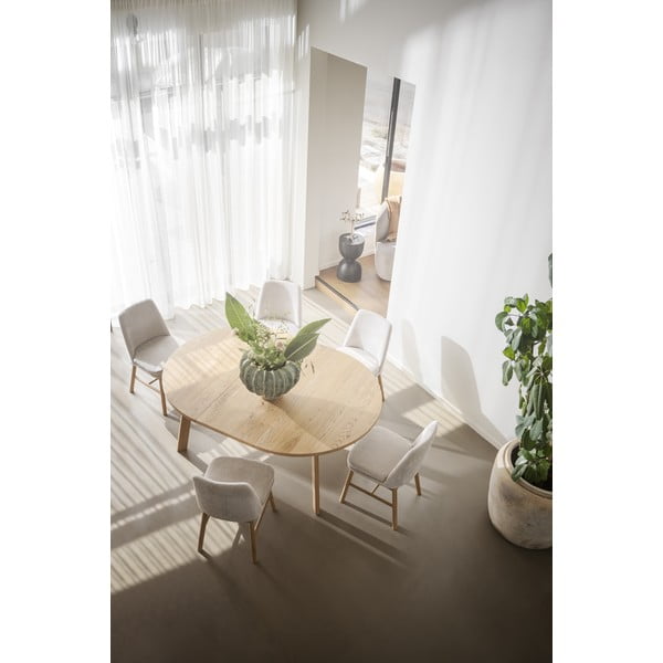 Допълнителна табла за маса за хранене от декор от дъб  130x50 cm Glenside – Rowico-image-2