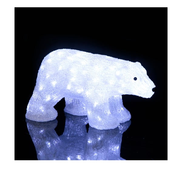 Svítící dekorace Polar Bear, výška 25 cm