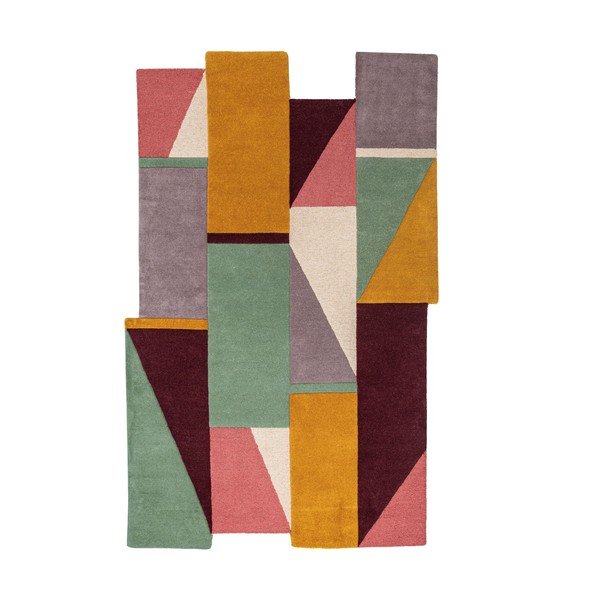 Ръчно изработен вълнен килим 150x240 cm Shuffle Shaped – Flair Rugs
