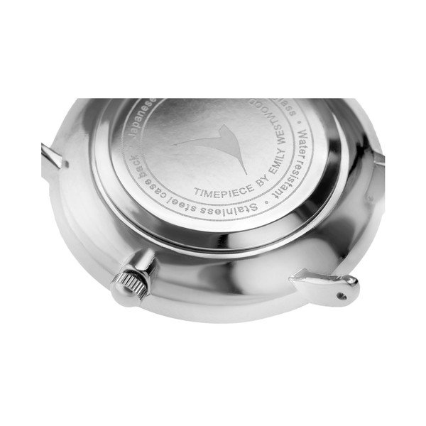 Dámské hodinky s páskem z nerezové oceli černé barvy Emily Westwood-image-3