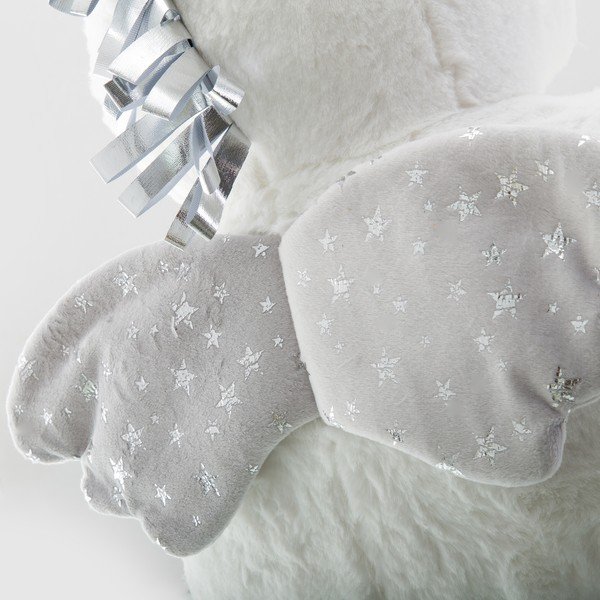 Бял пуф във формата на еднорог Unimasa Unicorn - Casa Selección-image-2