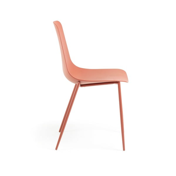 Тъмно оранжев стол за хранене Wassu - Kave Home-image-2