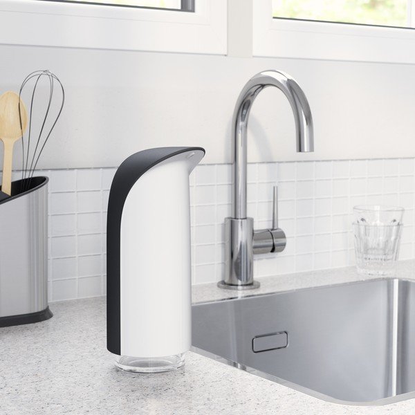Бял пластмасов дозатор за сапун 325 ml Emperor - Umbra-image-1