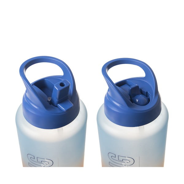 Оранжево-синя бутилка от тритан 1 л Moly - Orion-image-2