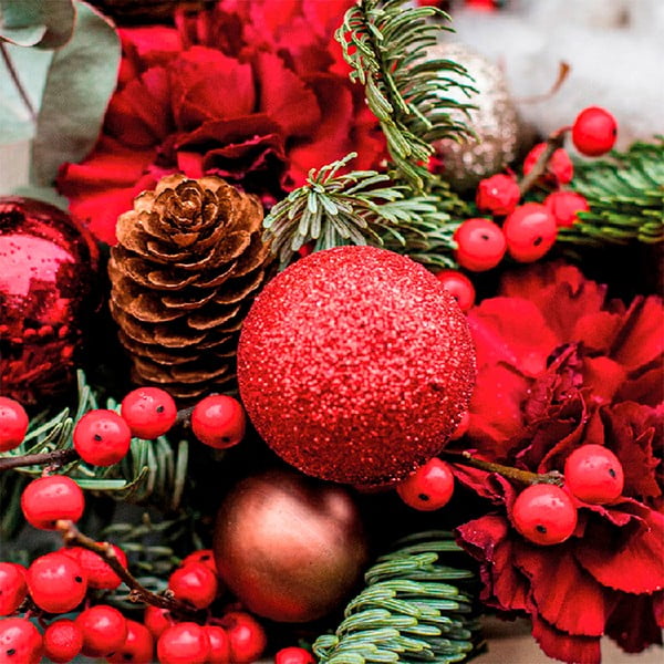 Салфетки в комплект от 20 бр. 33x33 cm Noel – Homéa