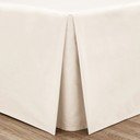 Кремаво перкалово покритие на рамка на легло 150x200 cm Easy Iron Percale – Catherine Lansfield