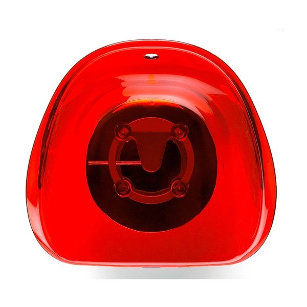 Červená židle na kolečkách Pedrali Gliss-image-4