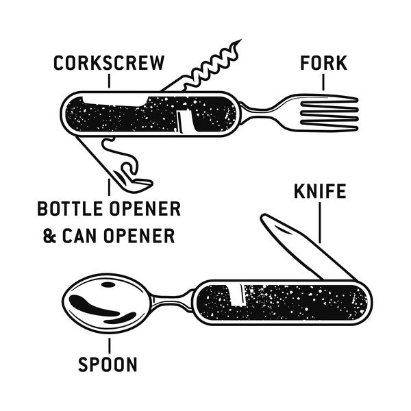 Сгъваеми прибори за къмпинг Gentlemen´s Hardware - Gentlemen's Hardware-image-3