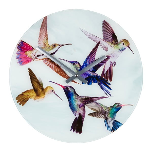 Nástěnné hodiny 8mood Hummingbird