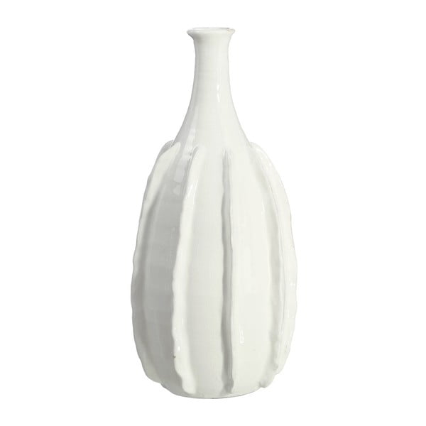 Bílá keramická váza Ixia Pure, výška 51,5 cm