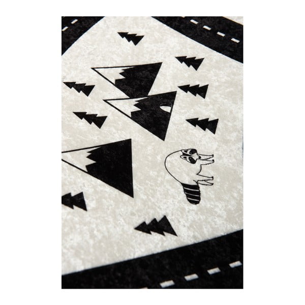 Детски килим , ⌀ 140 cm Black City - Conceptum Hypnose-image-3