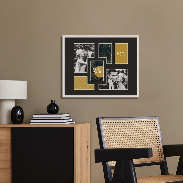 Рамка 42x52 cm Kyoto Black - Styler-image-1