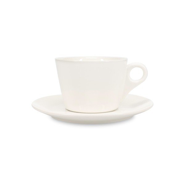 Бяла порцеланова чинийка ø 16,5 cm Barista – BonBistro-image-1