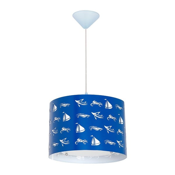 Висяща лампа Pankracy Blue - Glimte
