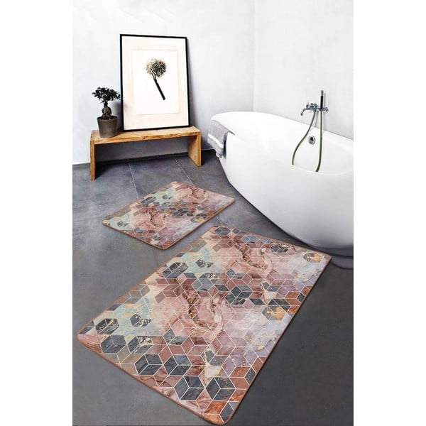 Кадифени килими за баня в комплект от 2 бр. 60x100 cm – Mila Home-image-2