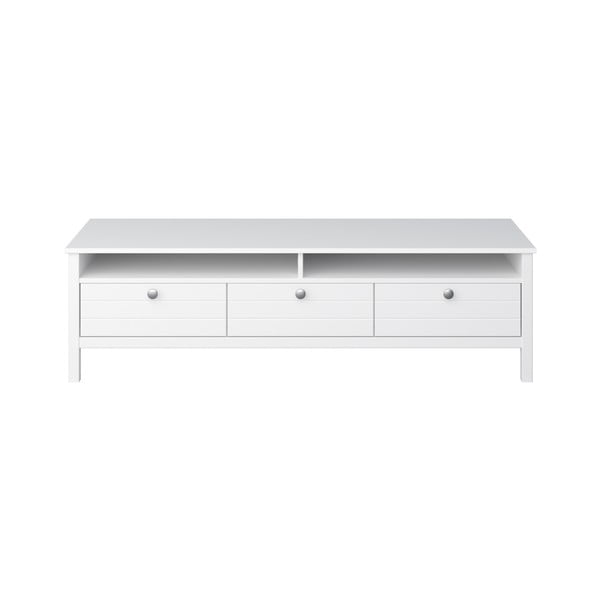 Бяла маса за телевизор Ню Йорк, ширина 140 cm - Steens