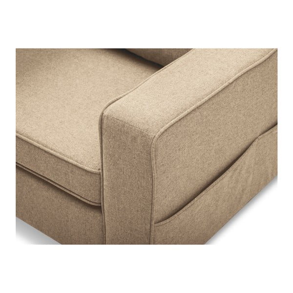 Бежов фотьойл Narcisse - Mazzini Sofas-image-4