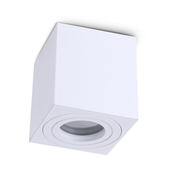 Бяла лампа за таван Aquarius, широчина 8 cm - Kobi