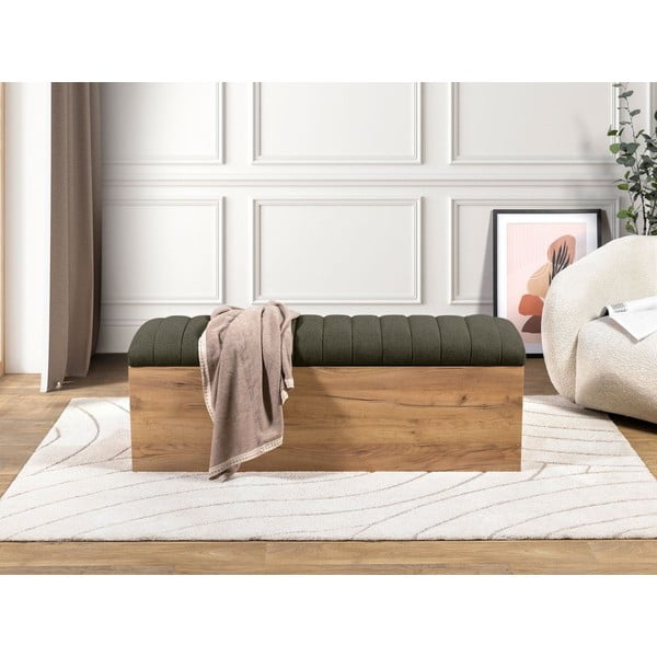 Зелена и естествена пейка Oceane – Bobochic Paris-image-1