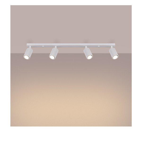 Бял прожектор 6,5x81 cm Gleam – Sollux-image-2