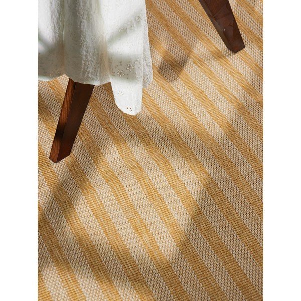 Килим за открито и закрито в цвят жълта охра/кремав 120x170 cm Haringey Linley – Ted Baker-image-3