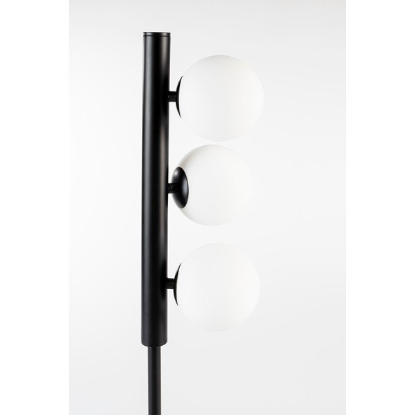 Черна настолна лампа Monica - White Label-image-2