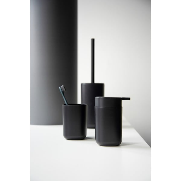 Черен диспенсер за сапун Davos - Wenko-image-1