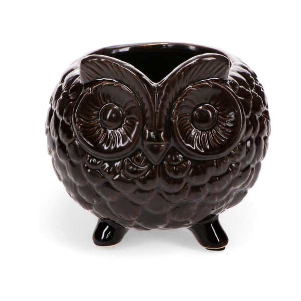Керамично покритие за кашпа ø 11 cm Owl – Rex London