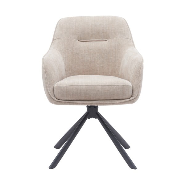 Кремави тапицирани трапезни столове в комплект 2 бр. Avola – Unique Furniture-image-1