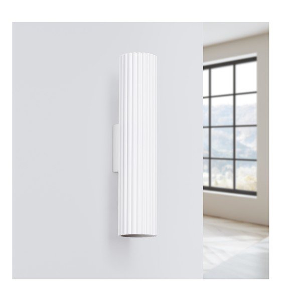 Бяла стенна лампа Gleam – Sollux-image-2