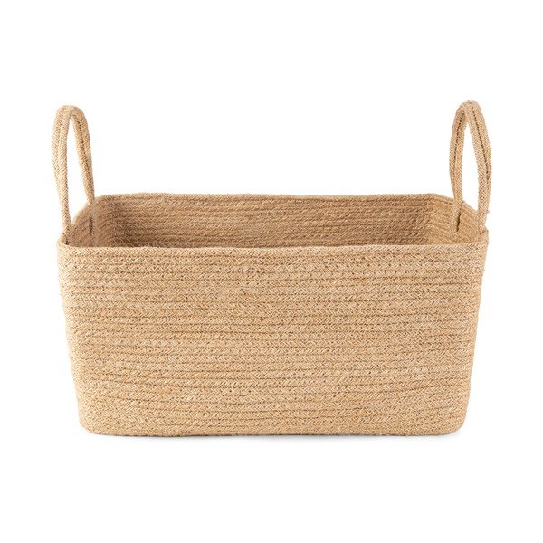 Кошница за съхранение от юта , 34 x 23 cm - Compactor-image-4